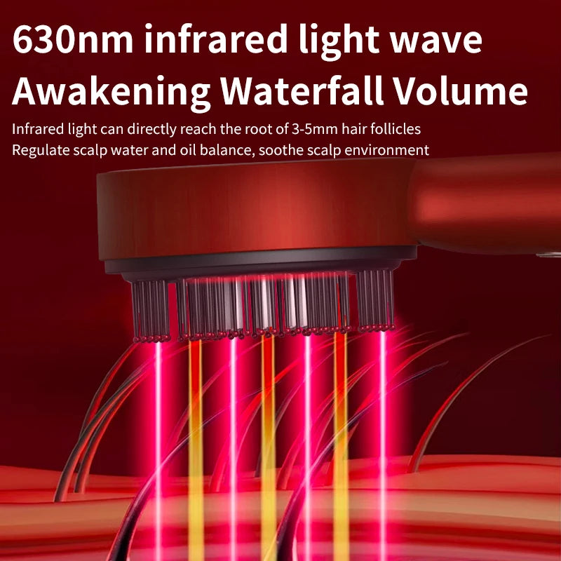 ScalpSpa Pro — Red Light Therapy Scalp Massager