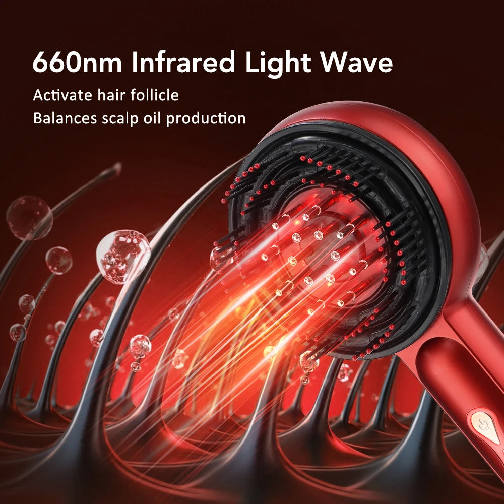 ScalpSpa Pro — Red Light Therapy Scalp Massager
